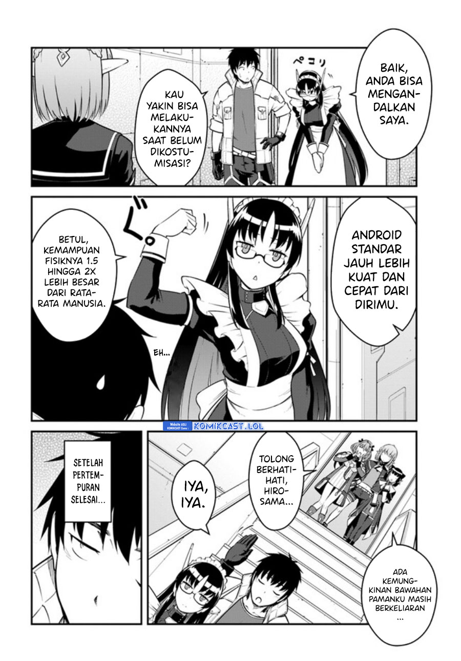 Mezametara Saikyou Soubi to Uchuusen-mochi datta no de Chapter 33.2 Bahasa Indonesia